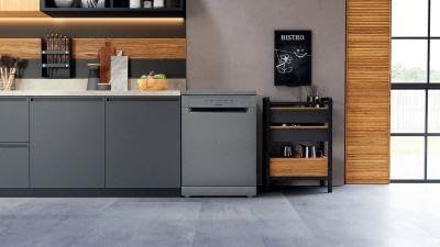 Freestanding Dishwasher 14 Place Settings 46dB Eco Programme Touch Panel Stainless Steel