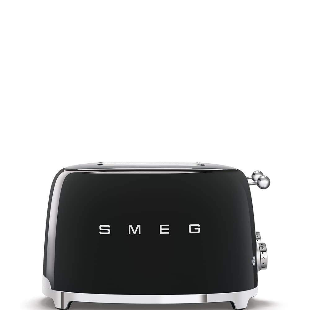 4 Slice Toaster 2000W Extra Wide Slots 6 Browning Levels Black