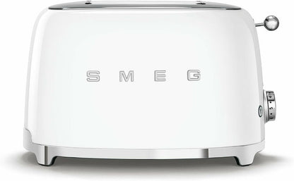 2-Slice Toaster 950W 6 Browning Levels Retro White