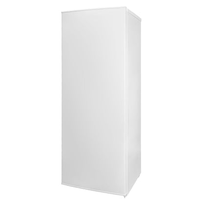 Upright Freezer 160L 6 Compartments Adjustable Thermostat Reversible Door White