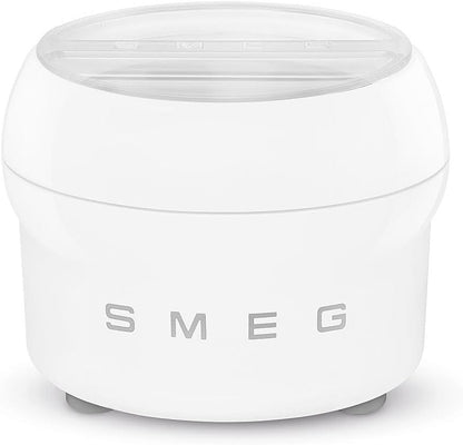 Ice Cream Maker Accessory 1.1L For Smeg Stand Mixer White