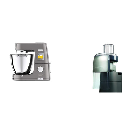 Stand Mixer 7L 5L 1400W 6 Speeds Touch Screen Silver