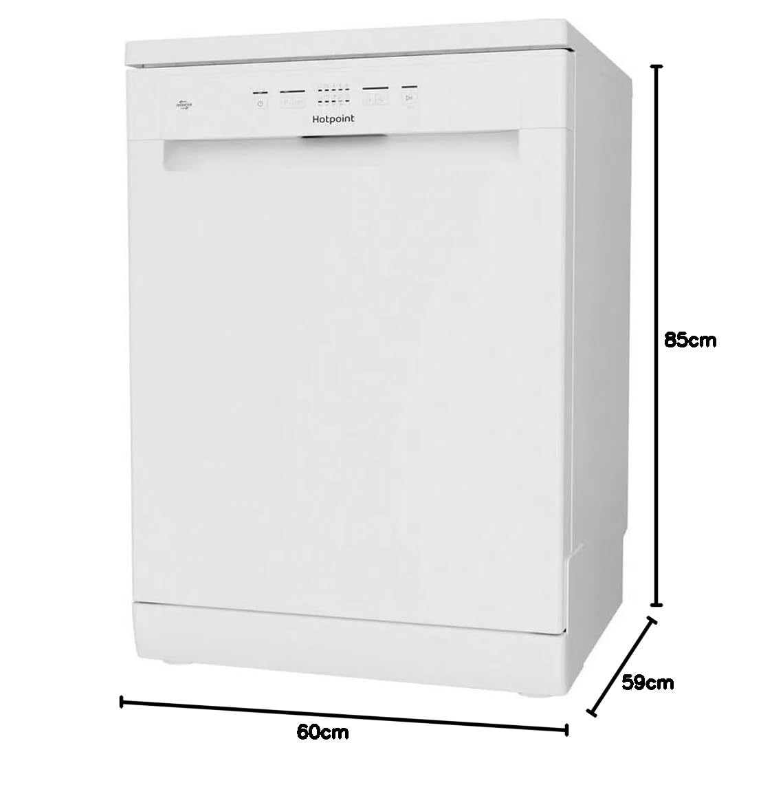 Freestanding Dishwasher 14 Place Settings 46dB White