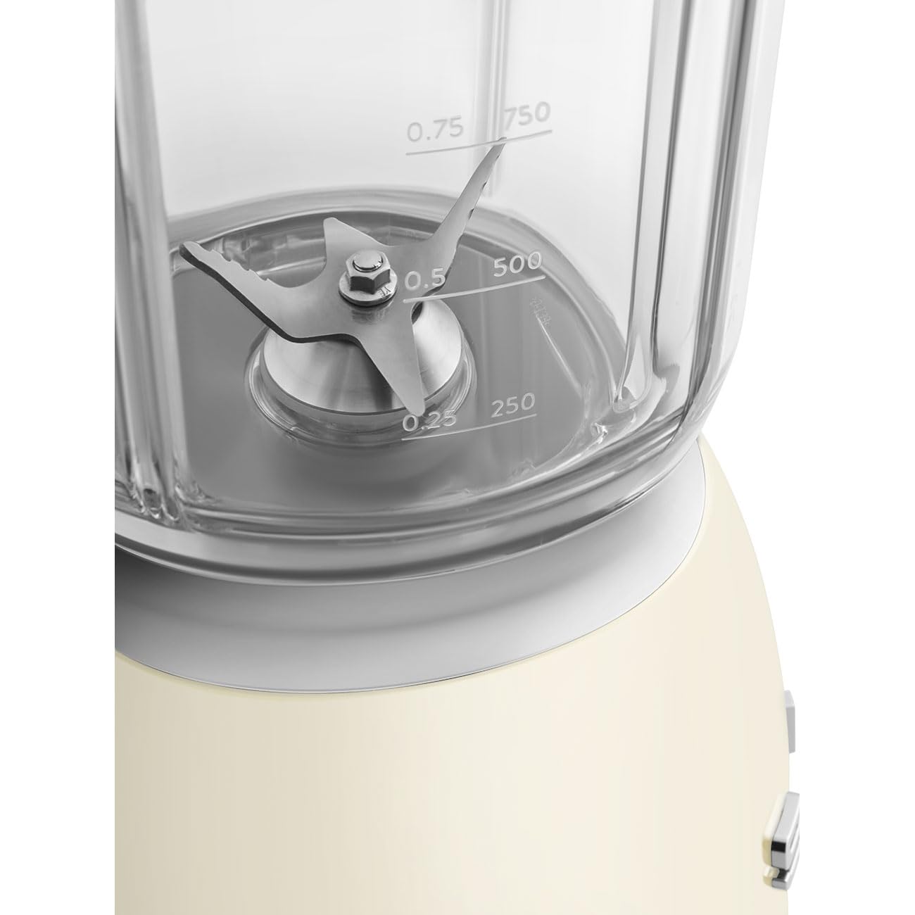 Retro Jug Blender 1.5L 800W 4 Speeds 3 Programs Cream