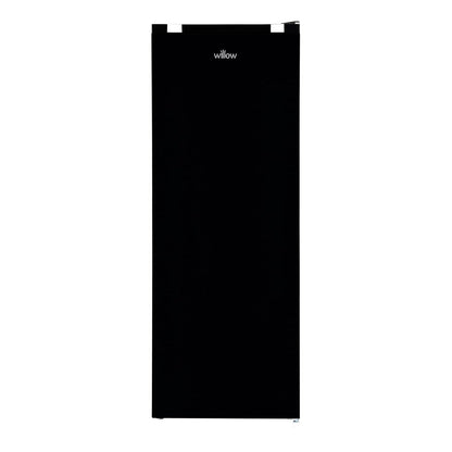 Freestanding Larder Fridge 241L 144Cm Reversible Door Mark-Proof Finish Black