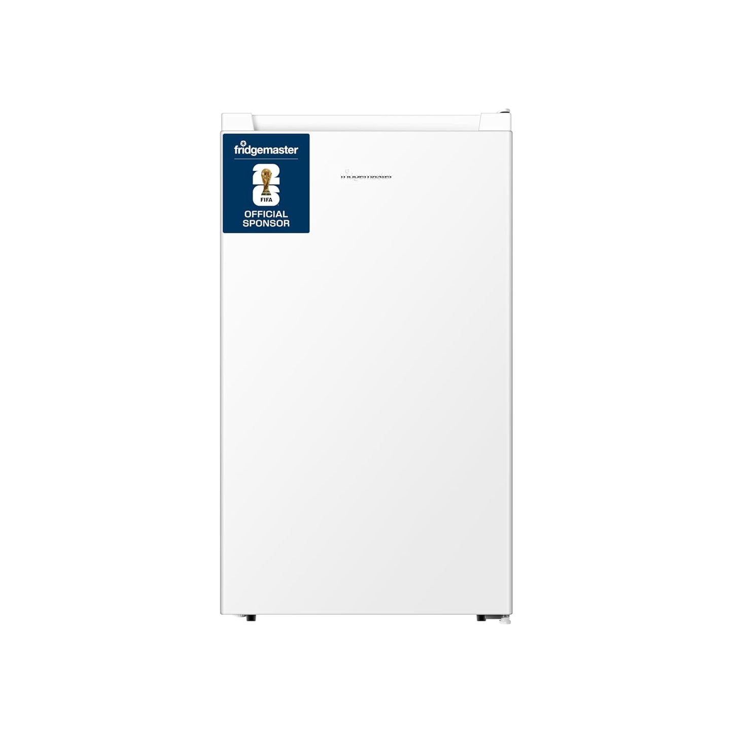 Under Counter Fridge 82L Adjustable Thermostat White Reversible Door