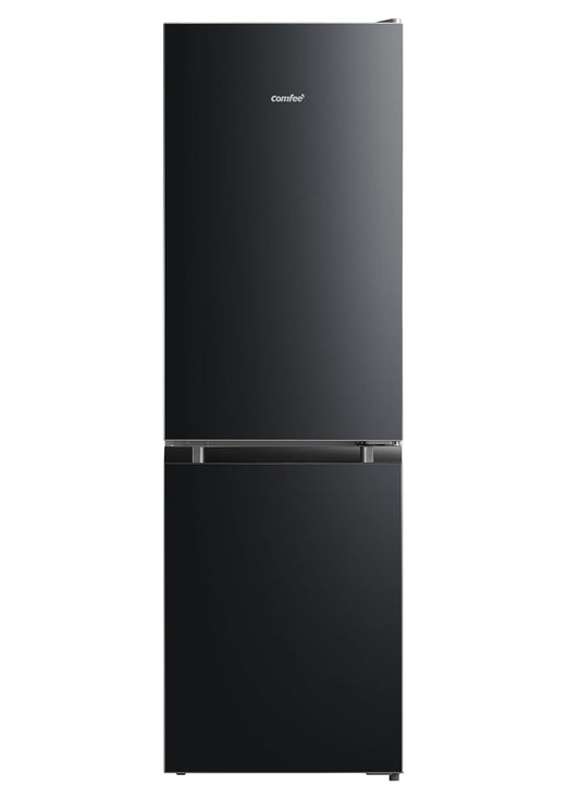 Freestanding Fridge Freezer 174L Low Frost Adjustable Thermostat LED Black