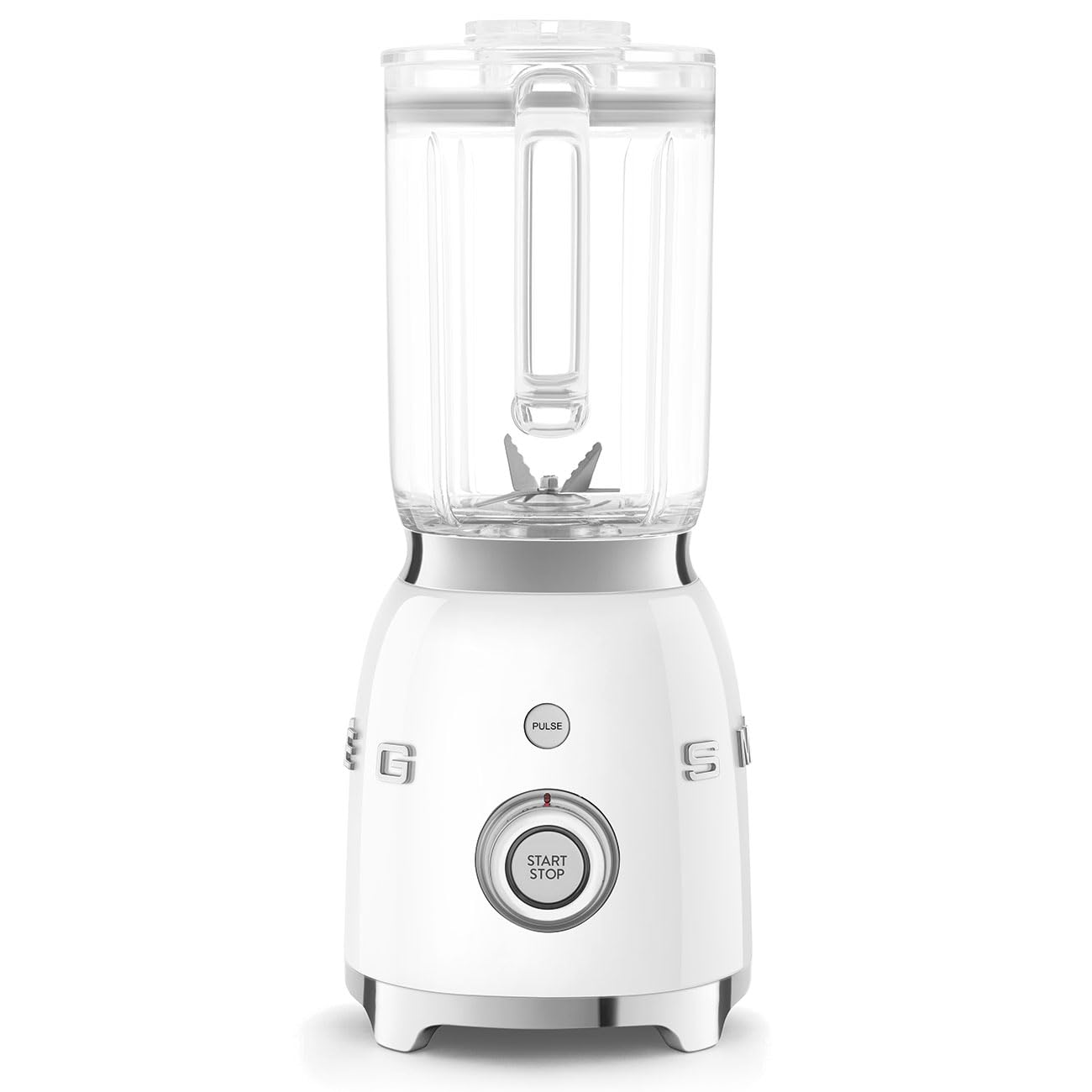 Retro Blender 1.5L 800W 4 Speed 3 Programs White