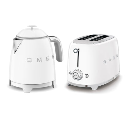 Retro Range Breakfast Set 0.8L Mini Kettle 2-Slice Toaster Pastel Green