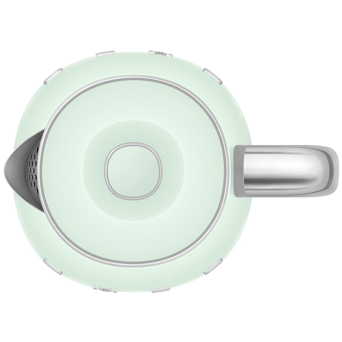 Retro Range Breakfast Set 0.8L Mini Kettle 2-Slice Toaster Pastel Green