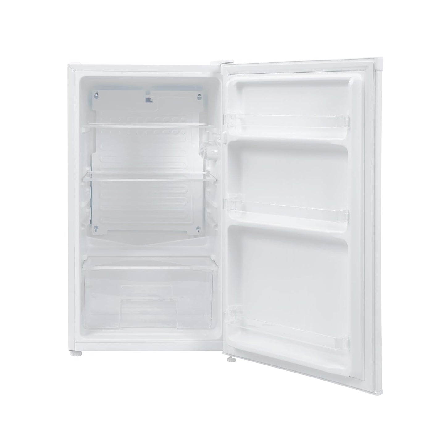 Under Counter Fridge 94L Adjustable Thermostat Reversible Door White