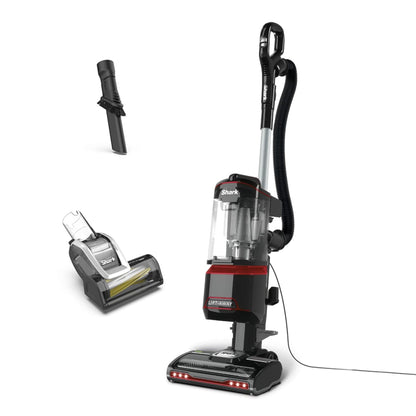Corded Upright Vacuum Cleaner 1.1L Lift-Away Technology Red/Black