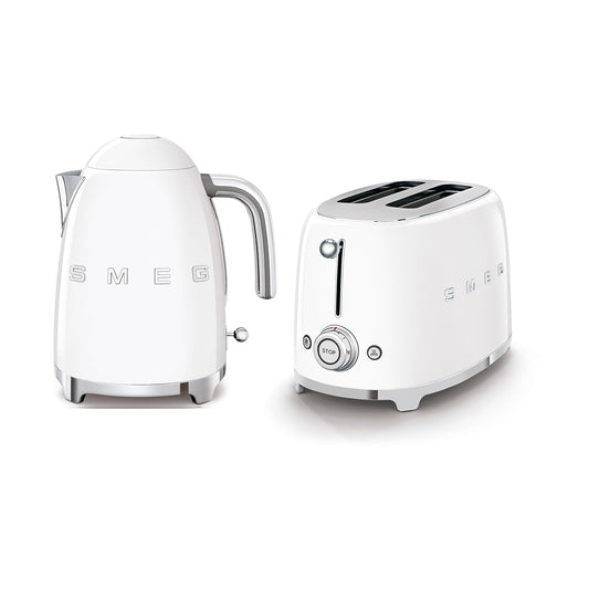 Kettle And Toaster Set 1.7L 3kW 2 Slice 950W White