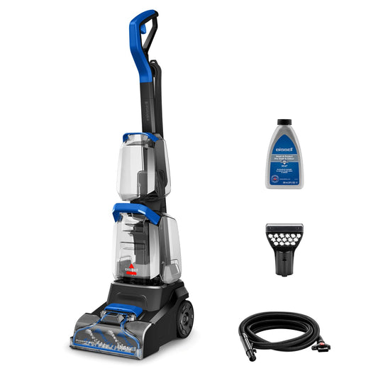 Compact Carpet Cleaner 600W 0.5L Detachable Hose Blue