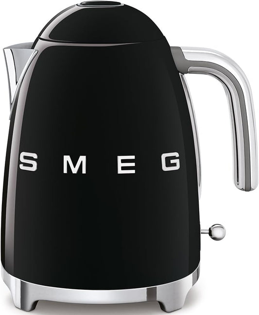 Retro Style Kettle 1.7L 3kW 360 Swivel Base Black