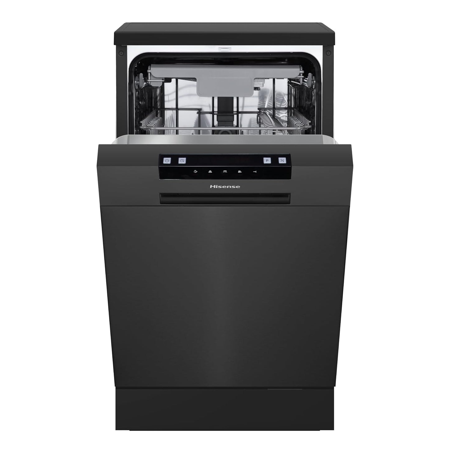 Freestanding Dishwasher 10 Place Settings 60cm Black