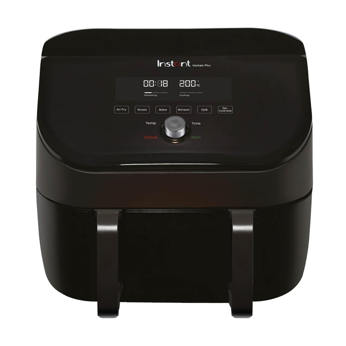 Dual Zone Air Fryer 8.5L 8-in-1 With Sync Cook Black