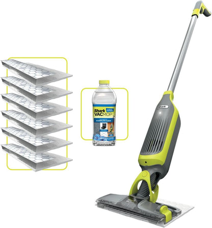 2-in-1 Cordless Hard Floor Vacuum Spray Mop Charcoal Grey