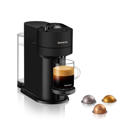 Capsule Coffee Machine 5 Cup Sizes Centrifusion Technology Matte Black