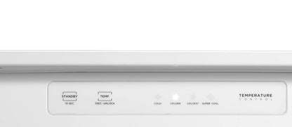 Built-In Larder Fridge 304L Adjustable Thermostat White Reversible Door