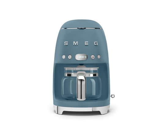 Retro 50s Style 1.4L Drip Coffee Machine Storm Blue