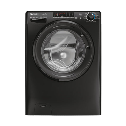 Freestanding Washer Dryer 8kg 5kg 1400RPM LED Display Black