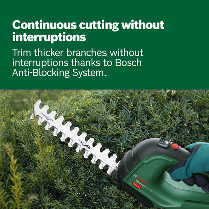 Cordless Grass And Shrub Shear 18V 2.0Ah 85m² Black Green