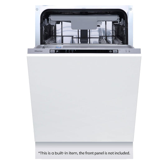 Built-In Dishwasher 10 Place Settings 7 Programs White 30 Min Quick Wash