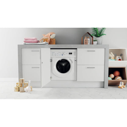 Integrated Washer Dryer 7Kg Wash 5Kg Dry 1400Rpm White