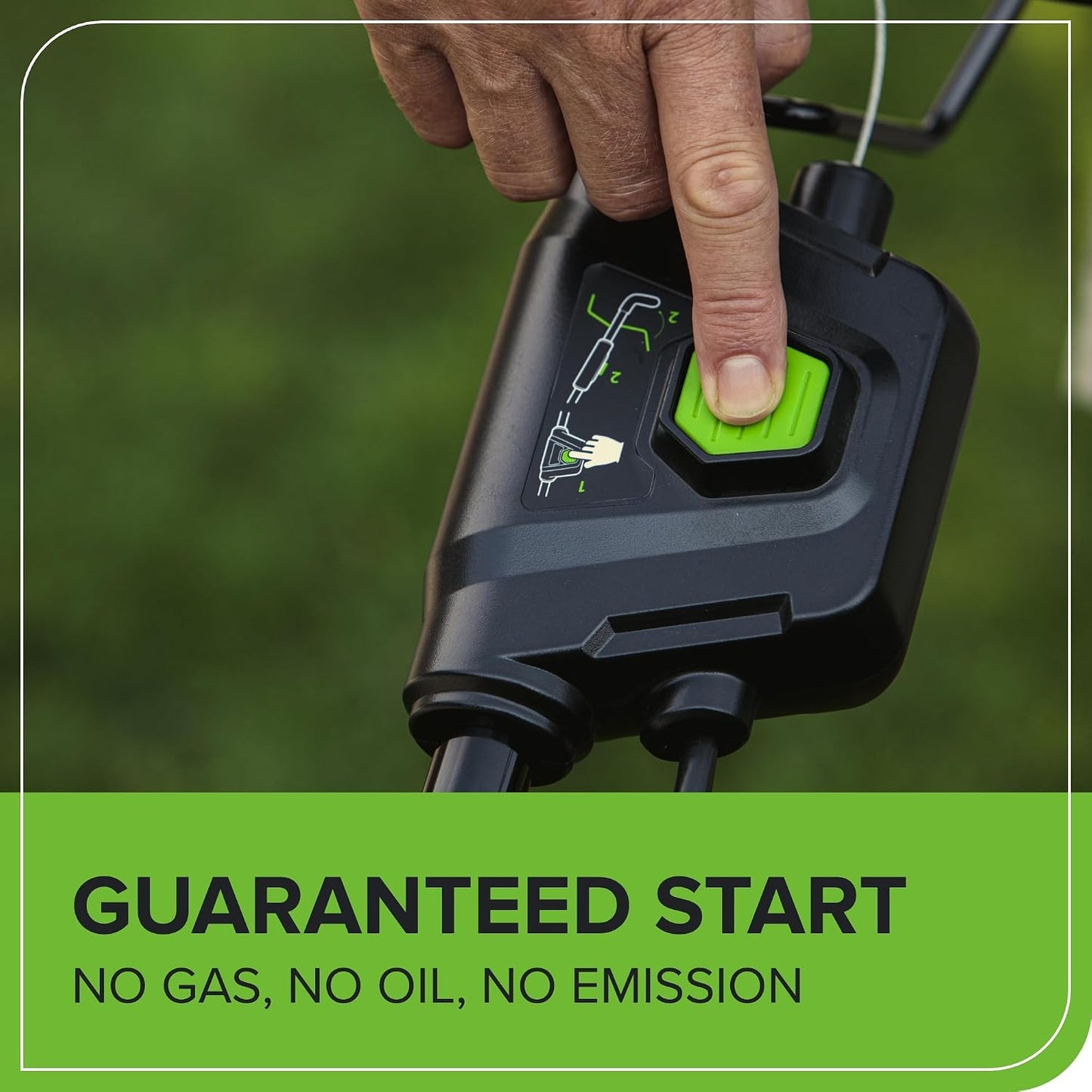Cordless Lawn Mower 46cm 48V Self-Propelled 55L Bag 2x4Ah Batteries