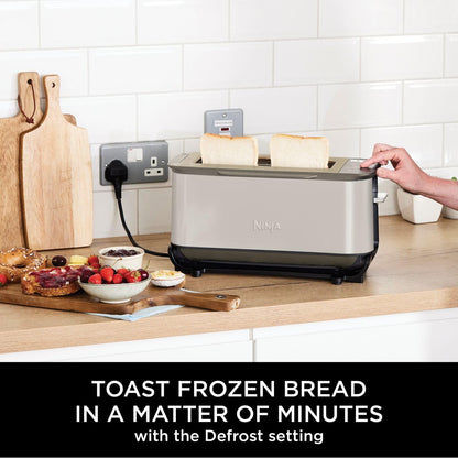 3-in-1 Toaster Grill And Panini Press 7 Functions Flip Design Stone Gold
