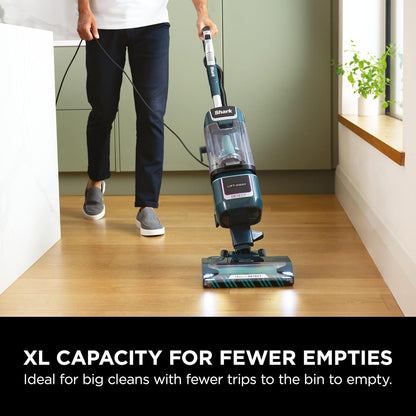 Upright Vacuum Cleaner 2.5L XL Dust Cup DuoClean Detect Corded Blue