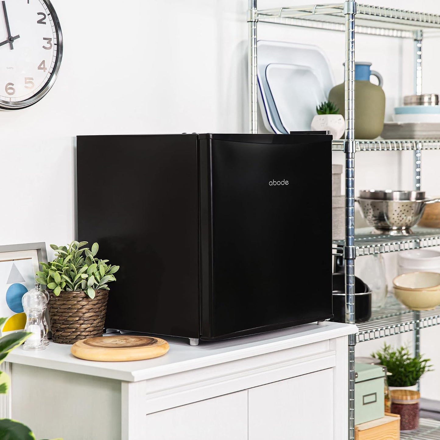 Table Top Mini Freezer 31L Black Freestanding