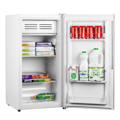 Under Counter Fridge 83L Reversible Door Adjustable Thermostat White