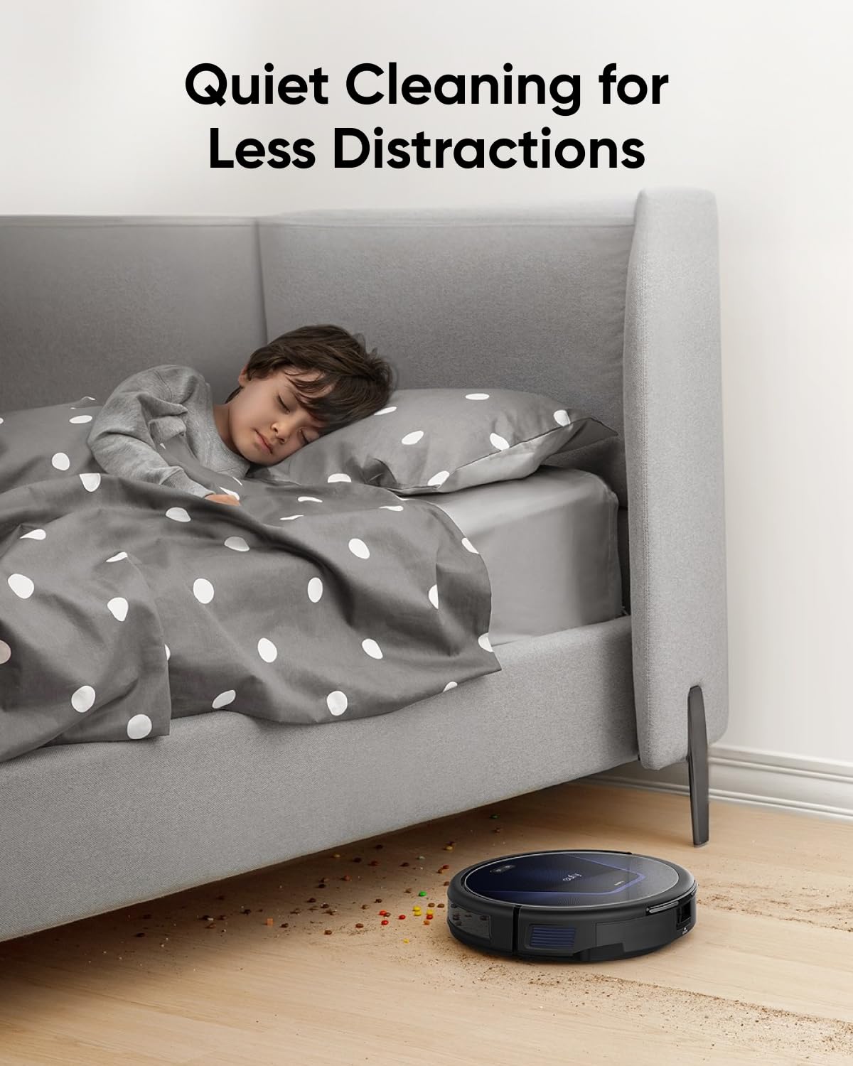 Robot Vacuum And Mop 4000Pa Suction 120 Min Black