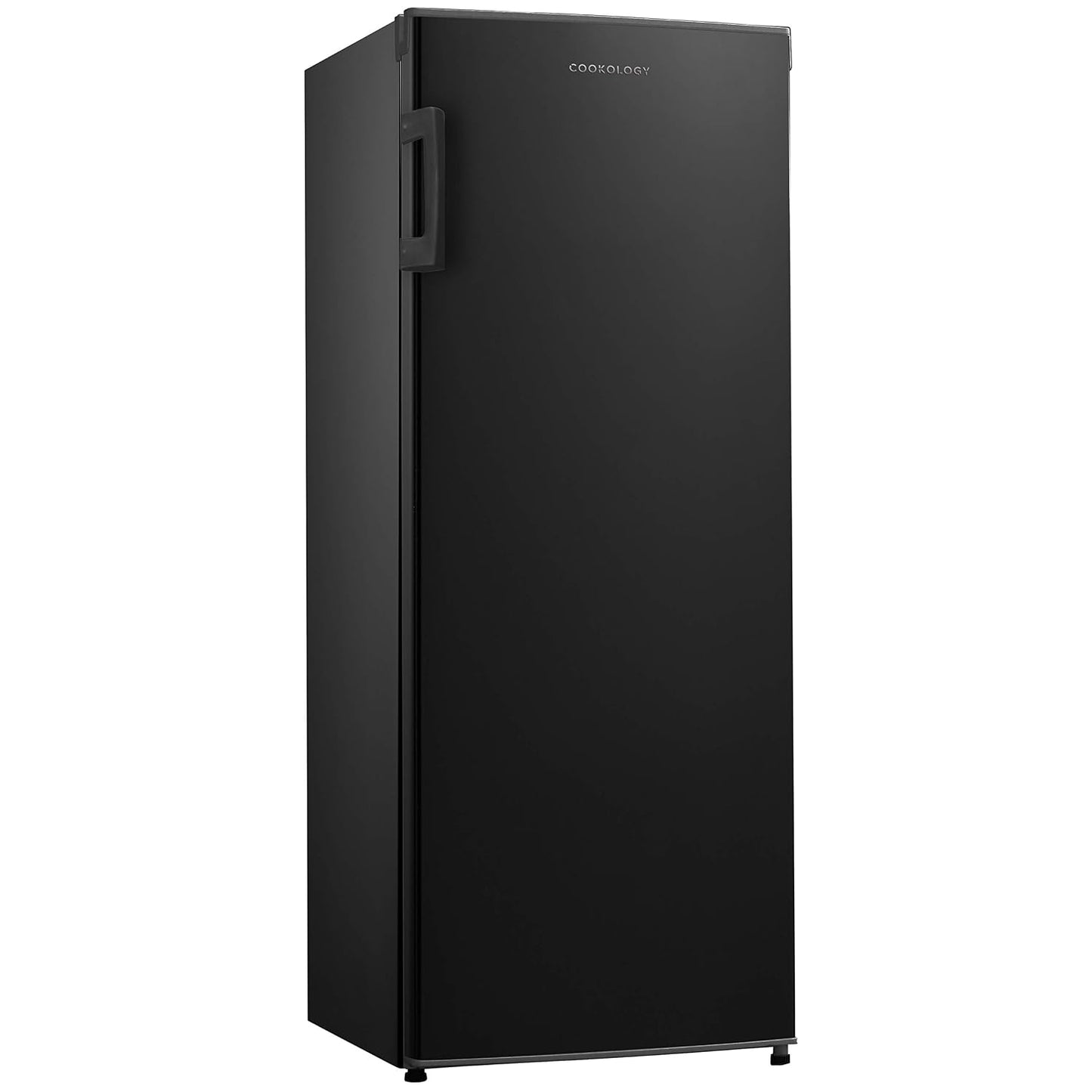 Tall Freestanding Freezer 142L Reversible Door 42dB Black