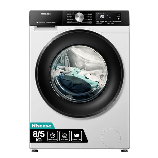 Freestanding Washer Dryer 8kg Wash 5kg Dry 1400rpm White