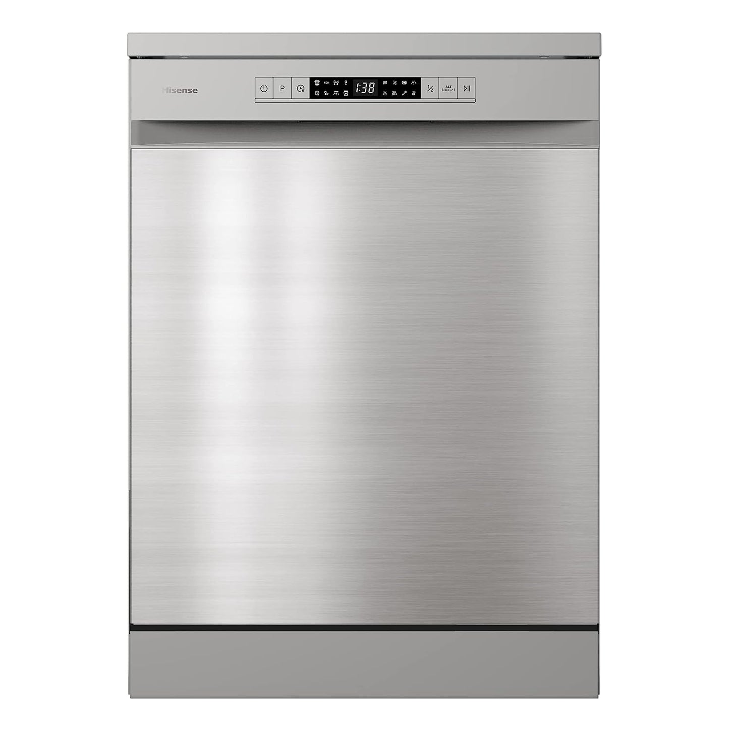 Freestanding Dishwasher 13 Place Settings 6 Programs 47dB Silver