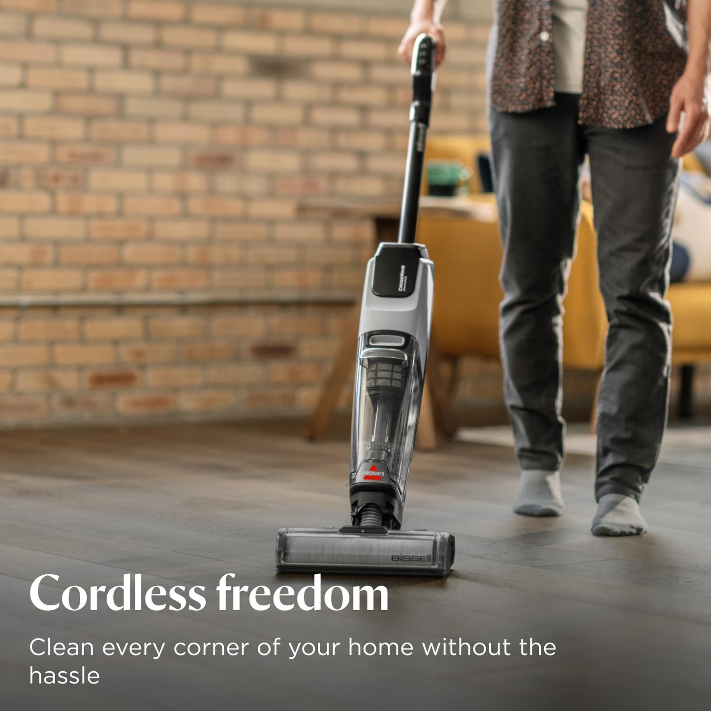 Wet Dry Vacuum Cleaner 30 Min Runtime 3 Modes Cordless Black/Grey