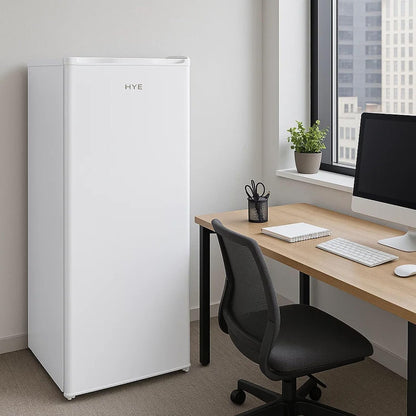 Freestanding Larder Fridge 242L Reversible Door White