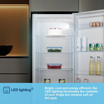 Freestanding Larder Fridge 242L 55cm White E Rated