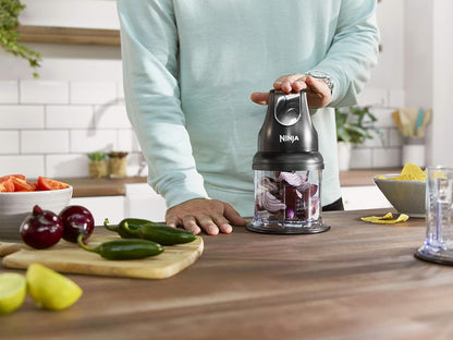 Mini Herb & Vegetable Chopper 200W Black