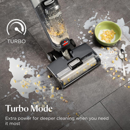 Wet Dry Vacuum Cleaner 30 Min Runtime 3 Modes Cordless Black/Grey
