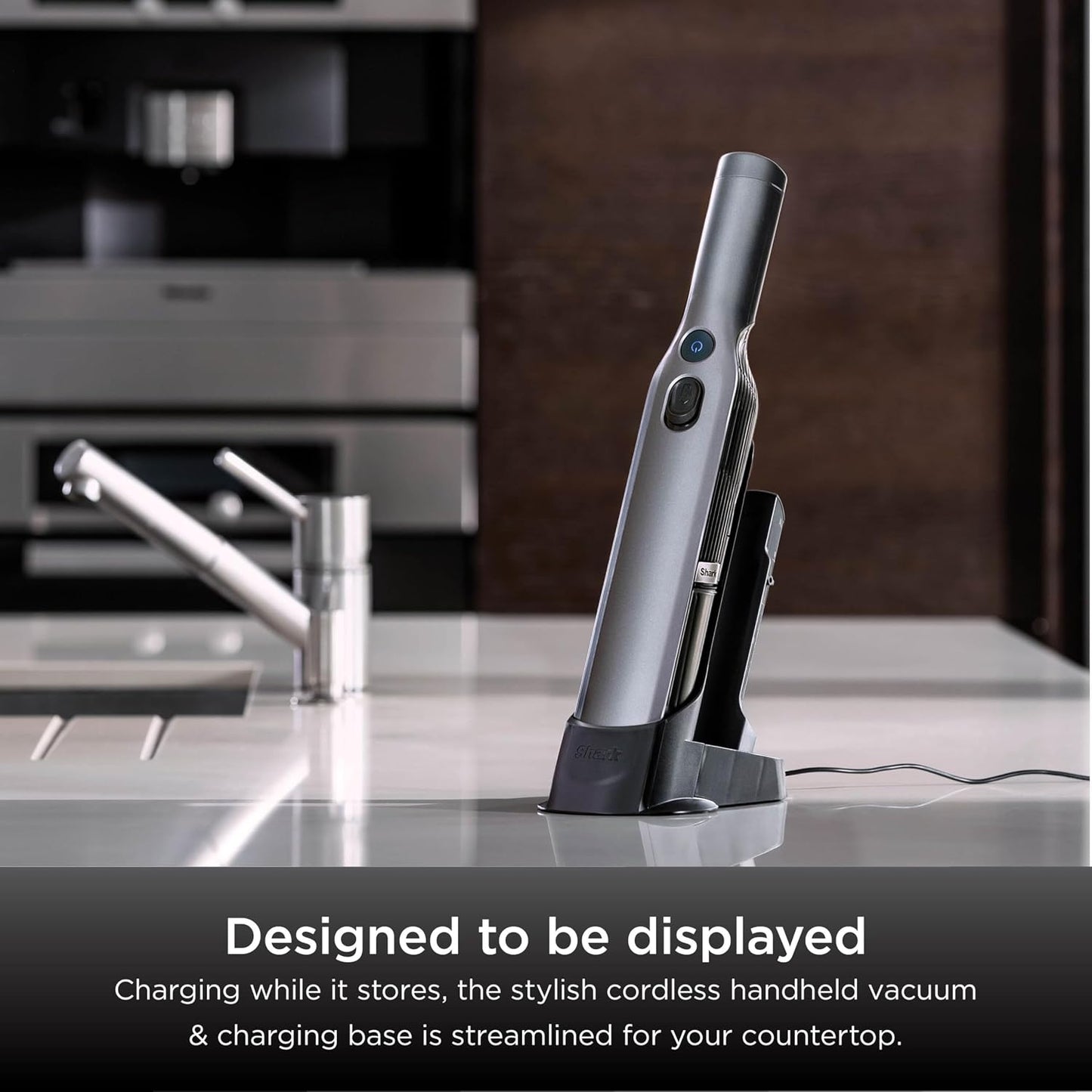 Cordless Handheld Vacuum Cleaner 700g 8 Min Runtime Grey