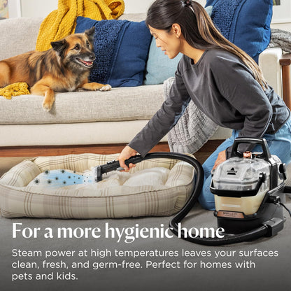 Spot Cleaner 1000W HydroSteam 3 Modes Self-Cleaning Titanium Blue