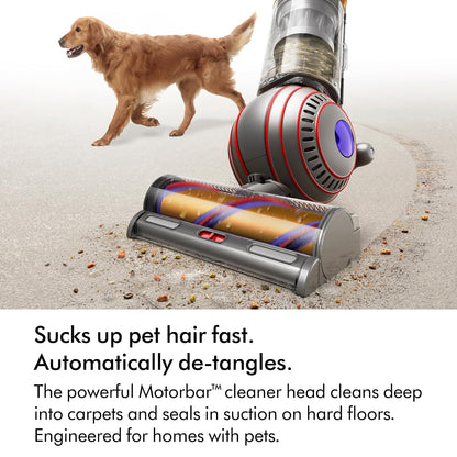 Upright Bagless Vacuum Cleaner 700W Self-Detangling Pet Hair Nickel/Silver