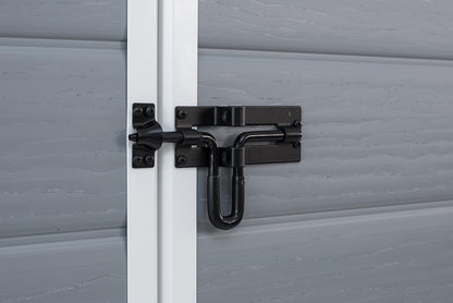 Garden Storage Shed 6 X 6 Ft Grey Resin Single Door