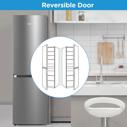Freestanding Fridge Freezer 273L 60/40 Frost Free Stainless Steel